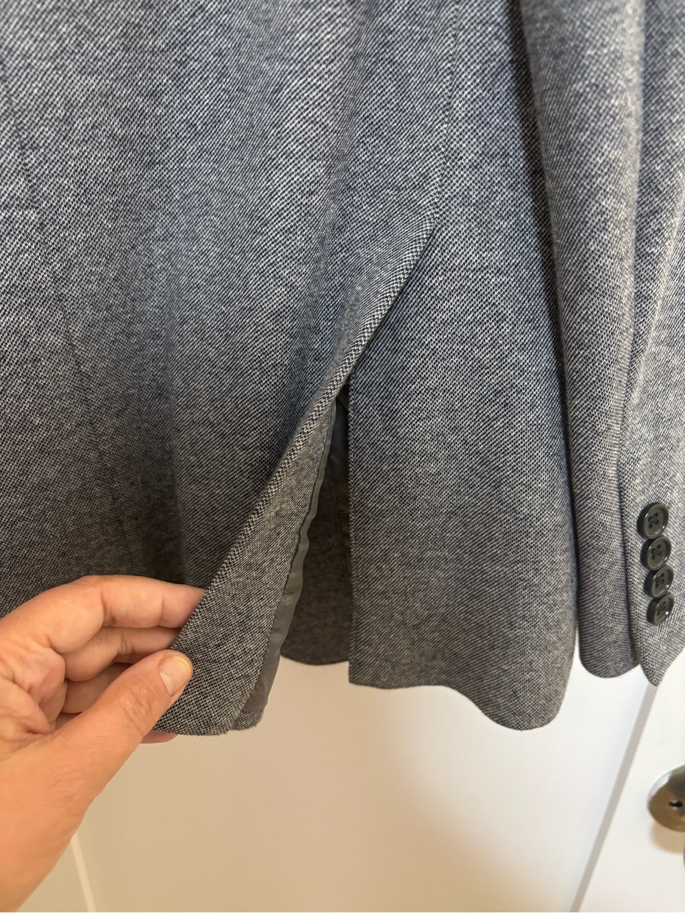 Bonobos Men’s Gray 100% Cotton Blazer Size 40S US / EU 50 Coat Business - Picture 7 of 16